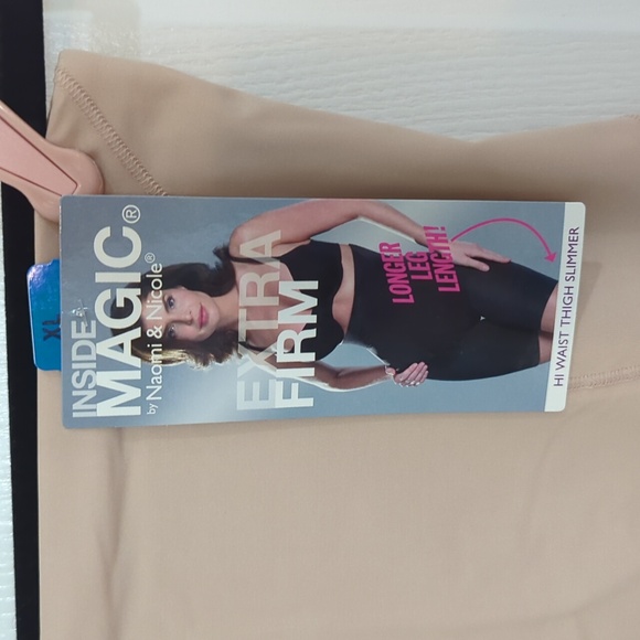 NWT Naomi & Nicole inside magic extra firm high waist thigh slimmer SZ XL - Picture 2 of 7
